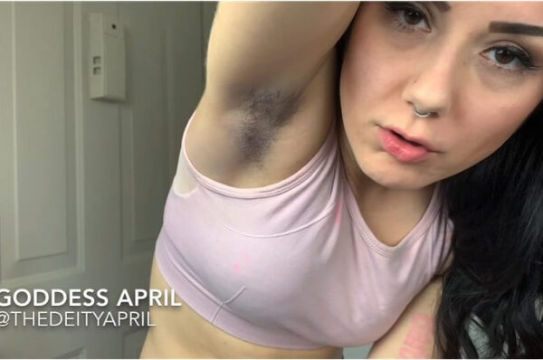 Goddess April - Hairy Armpits JOI