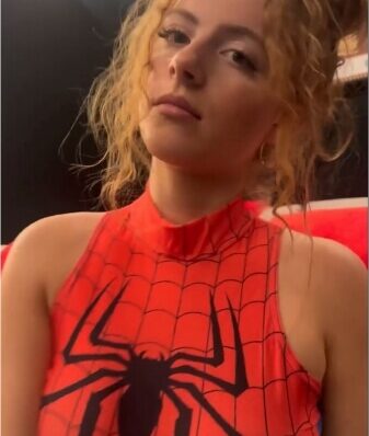 Cristina Carmella nipples view - spider girl onlyfans