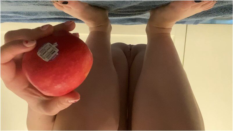 darlingdaisiess fisting, apple insertion in asshole