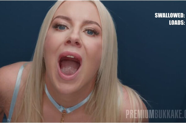 Emily Walters Gloryhole Bukkake, Blowjob with Cumswallow